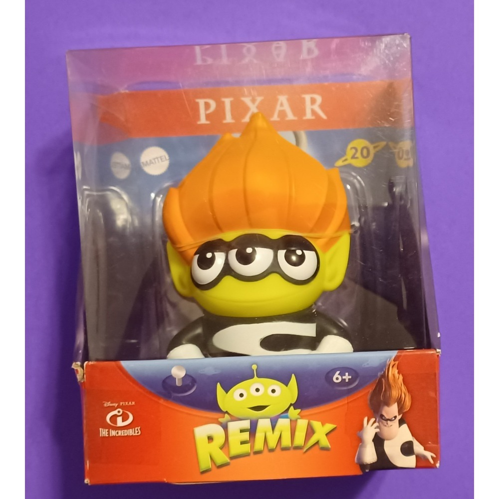 NEW IN BOX Disney Pixar Mattel Alien Remix The Incredibles Syndrome #20 Figure